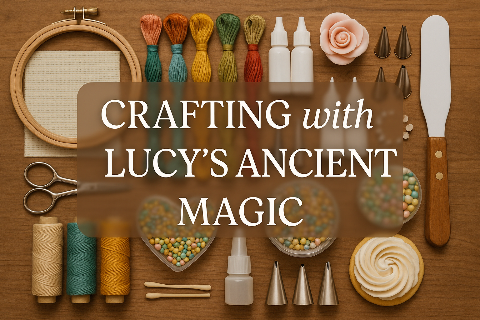 Crafting with LUCY’s Ancient Magic