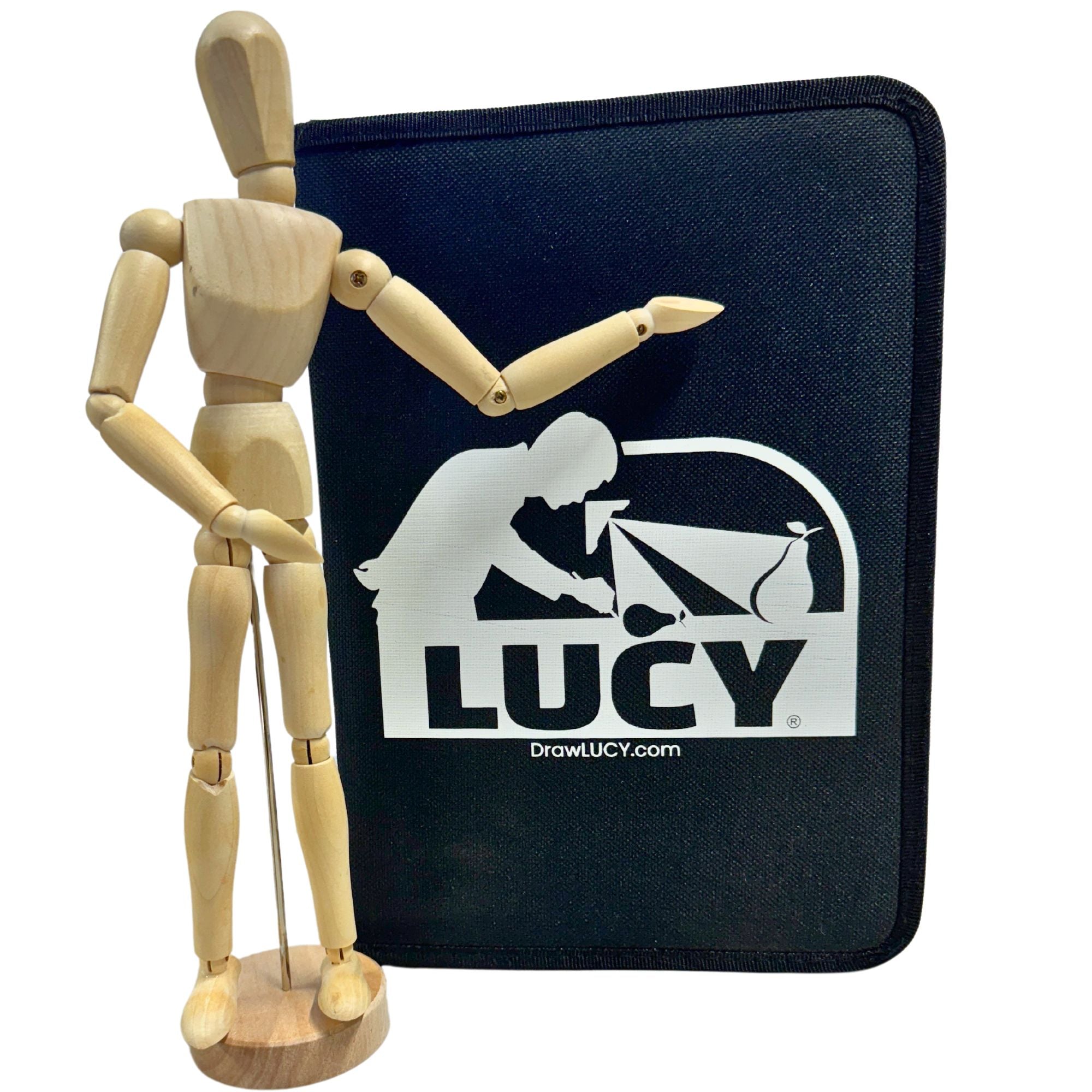 71-Piece Drawing Kit + Art Mannequin – DrawLUCY