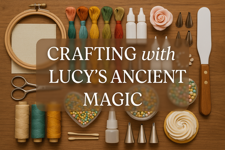 Crafting with LUCY’s Ancient Magic