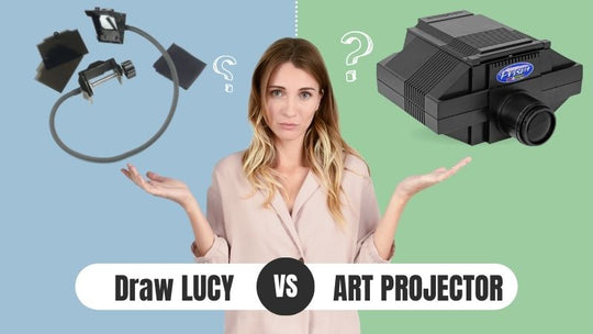 Illuminating Creativity: LUCY Drawing Tool vs. Art Projectors