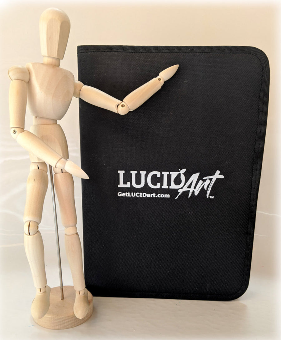71-Piece Drawing Kit + Art Mannequin – DrawLUCY
