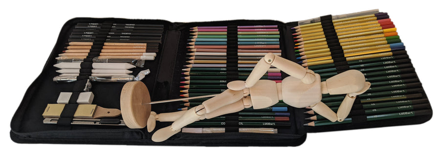71 Professional Drawing Artist Kit Set Pencils and Sketch Charcoal Art  Tools USA