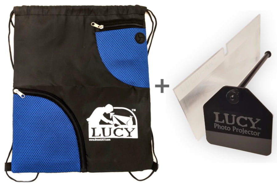 LUCY pro + Fotovergrößerer & Tasche